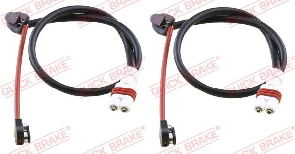 Warning Contact, brake pad wear
